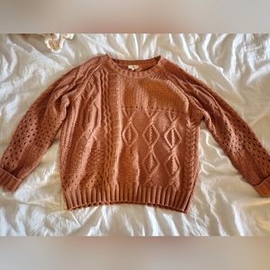 Dusty Rose Sweater